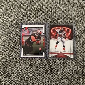 Browns Myles Garrett Rookie Lot (2)